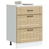 Image de vidaXL Armoire de cuisine Lucca chêne sonoma bois ingénierie 854272