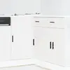 Image de Meuble Sous Évier "lyon" Bois D'ingénierie Blanc Vidaxl