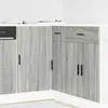 Image de vidaXL Meuble sous évier Lyon en bois dingénierie Sonoma gris 854294