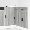 Image de Armoire De Cuisine Porto Sonoma Gris Bois D'ingénierie Vidaxl