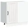 Image de Vidaxl meuble de base de lavabo lucca blanc bois d'ingénierie