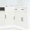 Image de vidaXL Meuble de base de lavabo Lucca blanc brillant bois ingénierie 854310