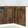 Image de Meuble Bas De Cuisine Lucca Chêne Fumé Bois D'ingénierie Vidaxl