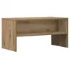 Image de Vidaxl meuble tv chêne artisanal 80x40x40 cm bois d'ingénierie