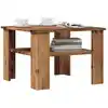 Image de Table Basse Vieux Bois 60x60x42 Cm Bois D'ingénierie Vidaxl