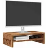 Image de vidaXL Support de moniteur vieux bois 42 x 24 x 13cm bois dingénierie support dordinateur support de clavier support de 855796