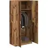 Image de Garde-robe Vieux Bois 80x52x180 Cm Bois D'ingénierie Vidaxl