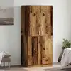 Image de Garde-robe Vieux Bois 90x52x200 Cm Bois D'ingénierie Vidaxl