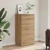 Image de Buffet Avec 6 Tiroirs Chêne Artisanal Bois D'ingénierie Vidaxl