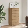 Image de vidaXL Buffet avec 6 tiroirs chêne artisanal bois dingénierie 855891