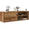 Image de Meuble Tv Vieux Bois 120x34x37 Cm Bois D'ingénierie Vidaxl