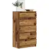 Image de Commode Vieux Bois 60x36x103 Cm Bois D'ingénierie Vidaxl