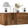 Image de Meuble Tv Vieux Bois 80x34x35,5 Cm Bois D'ingénierie Vidaxl
