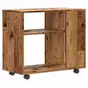 Image de Vidaxl table d'appoint vieux bois 70x35x55 cm bois d'ingénierie