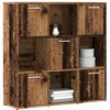 Image de vidaXL Bibliothèque vieux bois 90x28x90 cm bois dingénierie 856058