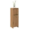Image de vidaXL Armoire de bain chêne artisanal 30x30x95 cm bois dingénierie meuble de salle de bain armoire à pharmacie armoire 856062
