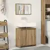 Image de Ensemble De Meubles Salle De Bain 2 Pcs Bois D'ingénierie Vidaxl