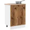 Image de Meuble Bas "lyon" Bois Ancien 60 X 46 X 81,5 Cm Bois D'ingénierie Vidaxl