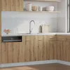 Image de vidaXL Meuble sous évier Lyon Chêne artisanal 80 x 46 x 815 cm Bois dingénierie 856078