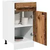 Image de Armoire À Tiroirs "lyon" Bois Ancien 40 X 46 X 81,5 Cm Bois D'ingénierie Vidaxl