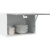 Image de Armoire Suspendue "lyon" Gris Béton 60 X 31 X 40 Cm Bois D'ingénierie Vidaxl