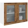 Image de vidaXL Vitrine suspendue Lyon Bois ancien 80 x 31 x 60 cm Bois dingénierie 856119
