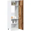 Image de Armoire Réfrigérée "lyon" Bois Ancien 60 X 57 X 207 Cm Bois D'ingénierie Vidaxl