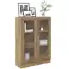 Image de Bibliothèque Chêne Artisanal 82,5x30,5x115 Cm Bois D'ingénierie Vidaxl
