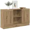 Image de Buffet Chêne Artisanal 120x30,5x70 Cm Bois D'ingénierie Vidaxl