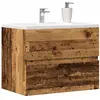 Image de Armoire De Salle De Bain Vieux Bois Bois D'ingénierie Vidaxl