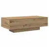 Image de Vidaxl table basse chêne artisanal 100x49,5x31 cm bois d'ingénierie