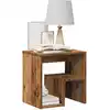 Image de Table De Chevet Vieux Bois 40x30x40 Cm Bois D'ingénierie Vidaxl