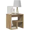 Image de Tables De Chevet 2 Pcs Chêne Artisanal Bois D'ingénierie Vidaxl