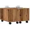 Image de Table Basse Vieux Bois 60x60x38 Cm Bois D'ingénierie Vidaxl