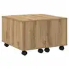 Image de Vidaxl table basse chêne artisanal 60x60x38 cm bois d'ingénierie
