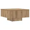Image de Vidaxl table basse chêne artisanal 60x60x31,5 cm bois d'ingénierie