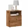 Image de Table De Chevet Vieux Bois 50x32x60 Cm Bois D'ingénierie Vidaxl