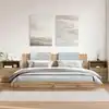Image de Tables De Chevet 2 Pcs Chêne Artisanal Bois D'ingénierie Vidaxl