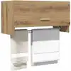 Image de Armoire En Chêne Artisanal 70x32,5x35 Cm Bois D'ingénierie Vidaxl