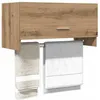 Image de vidaXL Armoire en chêne artisanal 70x325x35 cm bois dingénierie armoire de rangement organisateur de garde-robe 856619