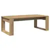 Image de Vidaxl table basse chêne artisanal 102x50x35 cm bois d'ingénierie