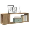 Image de vidaXL Meuble TV chêne artisanal 100x24x32 cm bois dingénierie unité TV armoire à livres armoire à plasma unités TV 856739