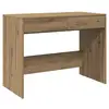 Image de Vidaxl bureau chêne artisanal 101x50x76,5 cm bois d'ingénierie