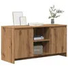 Image de vidaXL Meuble TV chêne artisanal 102x375x525 cm bois dingénierie 856783