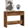 Image de Table Console Vieux Bois 100x35x76,5 Cm Bois D'ingénierie Vidaxl
