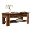 Image de vidaXL Table basse vieux bois 102x55x42 cm bois dingénierie table dappoint table de salon table latérale bout de 856796