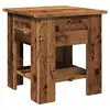 Image de Vidaxl table basse vieux bois 40x40x42 cm bois d'ingénierie