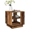 Image de Table Basse Vieux Bois 40x40x43 Cm Bois D'ingénierie Vidaxl
