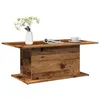 Image de vidaXL Table basse vieux bois 102x555x40 cm bois dingénierie table dappoint table de salon table latérale bout de 856806