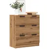 Image de Buffet Chêne Artisanal 60x30x70 Cm Bois D'ingénierie Vidaxl